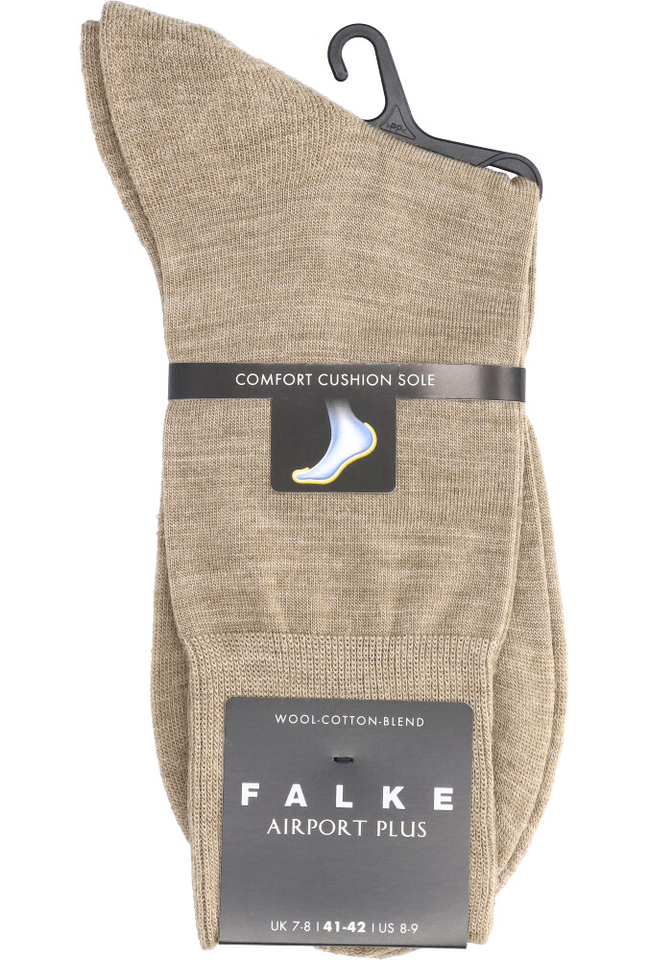 Bruine kousen Airport Falke