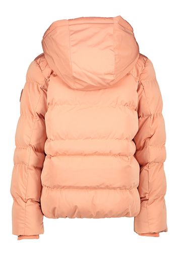 Licht oranje winterjas met kap Alena Cars