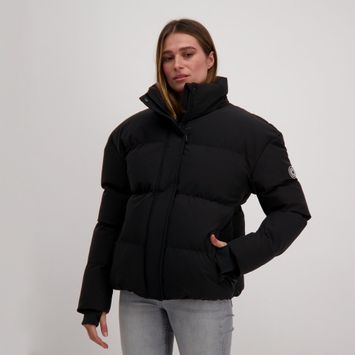 Zwarte padded winterjas Caley Cars