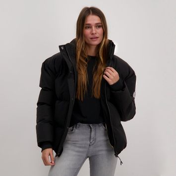 Zwarte padded winterjas Caley Cars