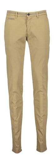 Beige modern fit broek Steam Zilton