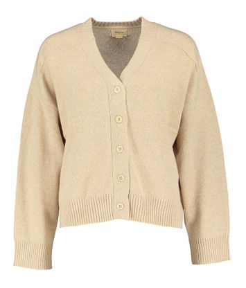 Beige gilet met knopen Bellerose
