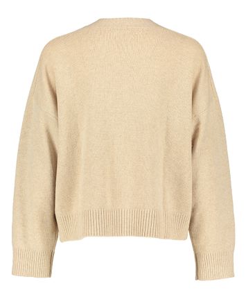 Beige gilet met knopen Bellerose
