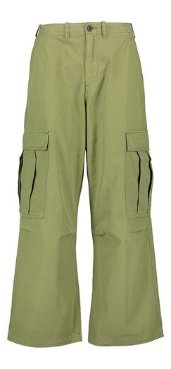 Kaki groene cargo broek Bellerose