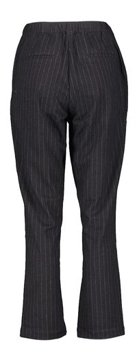 Donkerblauwe loose fit  broek met lichtblauwse strepen Trail Bellerose