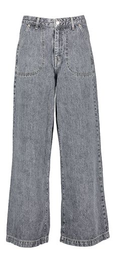 Grijze loose fit jeans Petula Bellerose