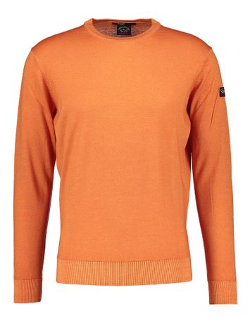 Oranje wollen trui Paul&Shark