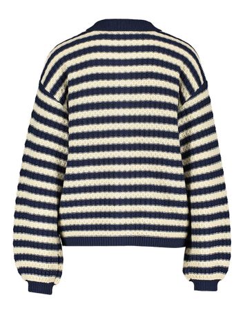 Gestreepte gilet met knoopsluiting Yasblues Y.A.S