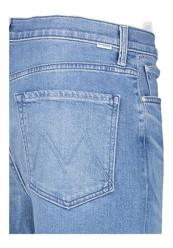 Blauwe loose fit jeansbroek The Dodger Flood Mother 