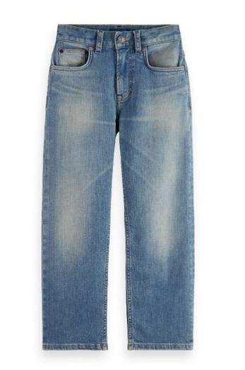 Vintage blauwe loose fit jeans Scotch & Soda