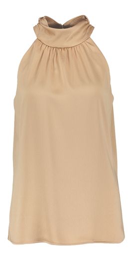 Taupe kleurige top Henar Xandres
