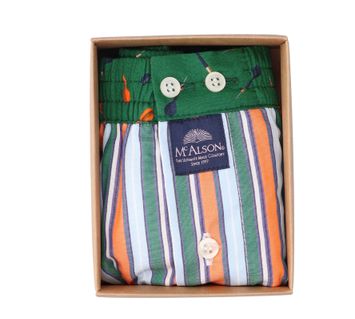 Boxershort met multicolor verticale strepen McAlson 