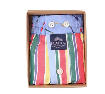 Multicolor verticaal gestreepte boxershort McAlson