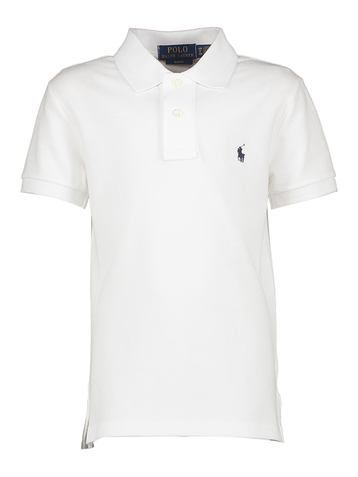 Witte polo Ralph Lauren