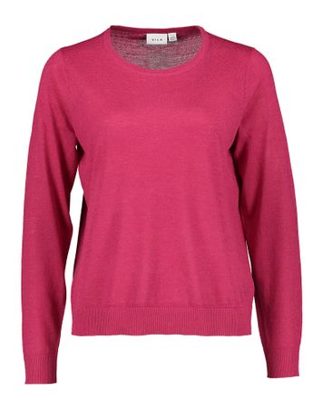 Cerise melange pull Vila 