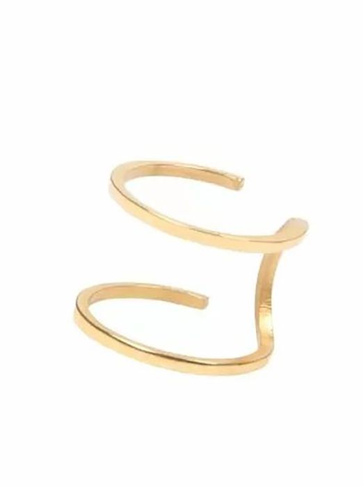 Dubbele gouden ring Ellen Beekmans