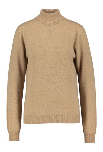 Beige rolkraag in kasjmier Liviana Conti