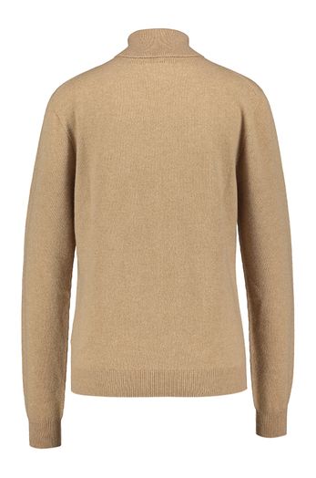 Beige rolkraag in kasjmier Liviana Conti