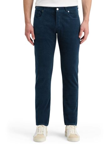 Donkerblauwe ribfluwelen broek Scotch & Soda