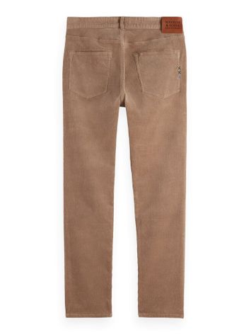 Camelkleurige ribfluwelen broek Scotch & Soda
