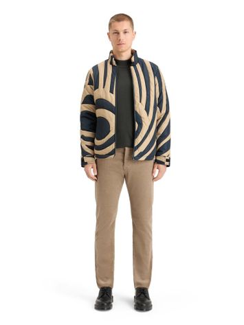 Camelkleurige ribfluwelen broek Scotch & Soda