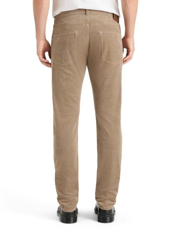 Camelkleurige ribfluwelen broek Scotch & Soda