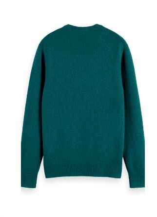 Groene trui met ronde hals Scotch & Soda