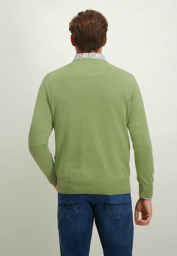 Groene V-hals trui State Of Art