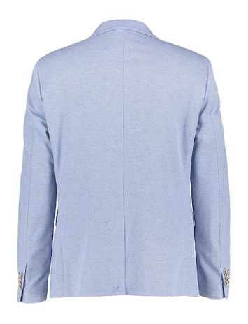 Lichtblauwe blazer met schakkering State of Art
