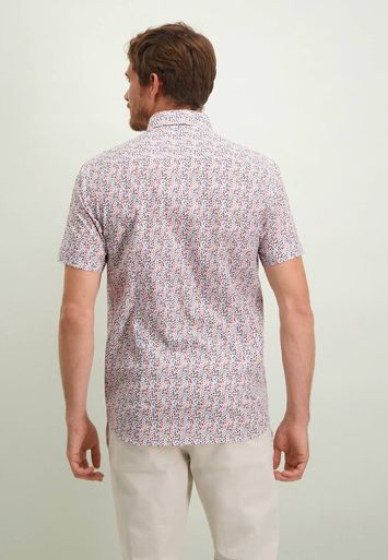 Multi-color hemd met korte mouw (regular fit) State Of Art
