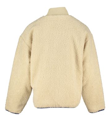 Groene reversible teddy jas met knopen Ranch Girls Indee 