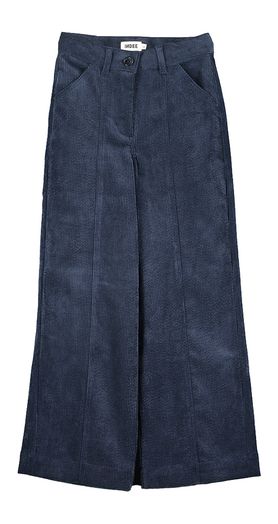 Blauwe ribfluwelen broek Rombo Indee