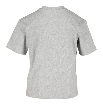 Grey melange t-shirt met korte mouwen Right Indee