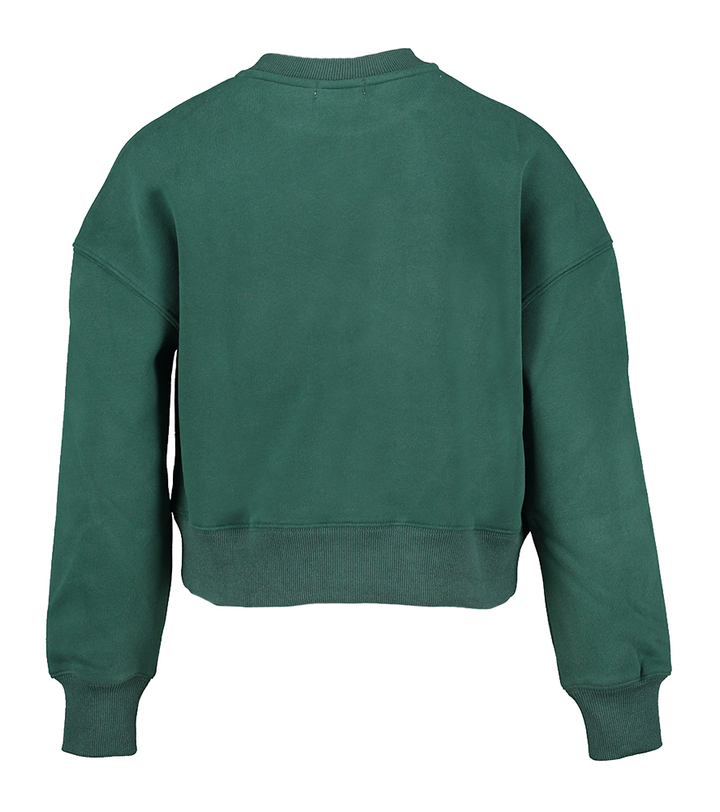 Forest green sweater Running Indee