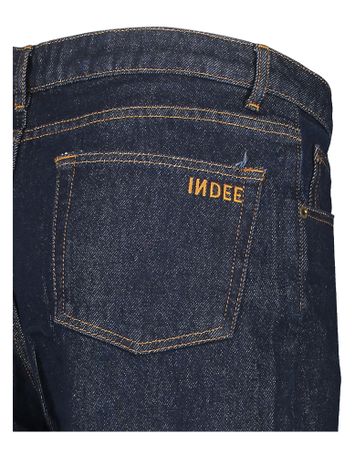 Donkerblauwe loose fit jeans Ramblas Indee