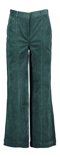 Forest green ribfluwelen broek Rombo Indee