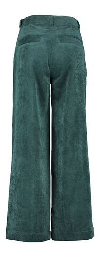 Forest green ribfluwelen broek Rombo Indee