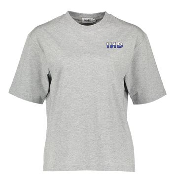 Grijze t-shirt met korte mouwen Right Indee