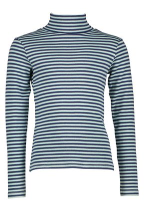 Morley Multicolor gestreepte t-shirt met lange mouwen en rolkraag Vink