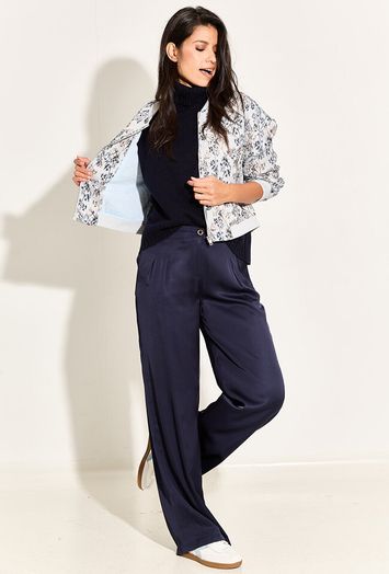 Deep blue broek Clelia Due Amanti 