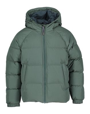 Pyrenex Baltic green winterjas met kap