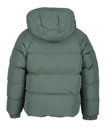 Baltic green winterjas met kap Pyrenex 