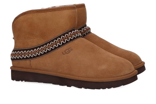 Chestnut mini laarzen classic Crescent Ugg
