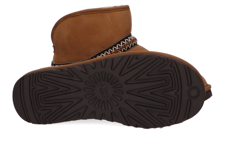 Chestnut mini laarzen classic Crescent Ugg 