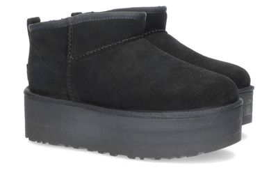 Zwarte classic ultra mini platform laarzen Ugg