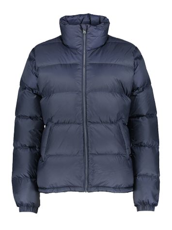 Donkerblauwe puffer jacket met rits Cardiff Jott