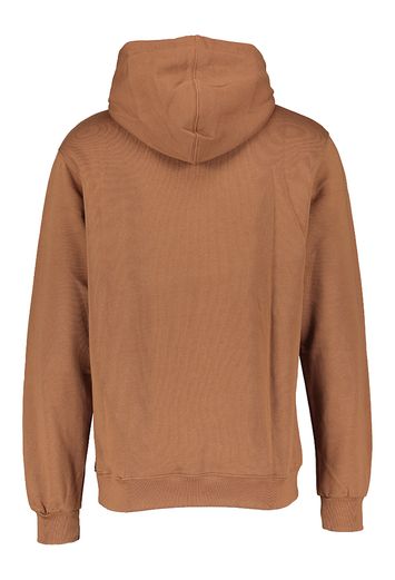 Bruine sweater met kap en gingerbread figuurtje Iriedaily 