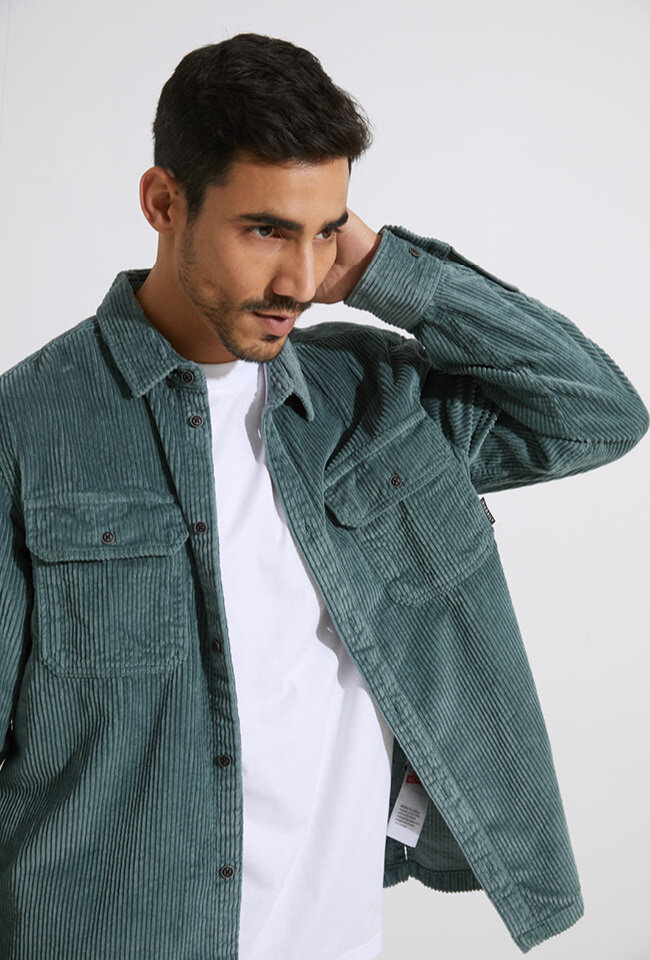 Witte katoenen t-shirt met ronde hals Iriedaily