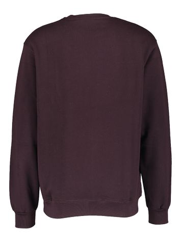 Bordeaux sweater met wit merklogo Iriedaily