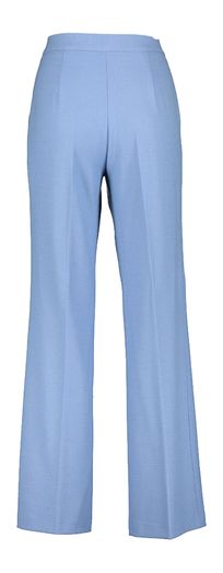 Licht blauwe geklede broek met bandplooien Caroline Biss